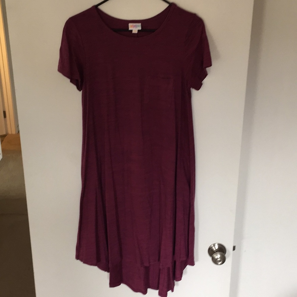XXS Raspberry Lularoe Carly
